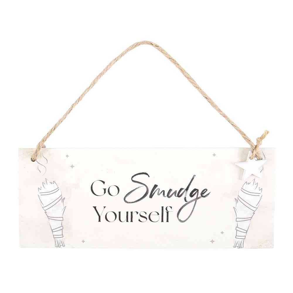 Something Different - Go Smudge Yourself Decorative sign - Multicolours